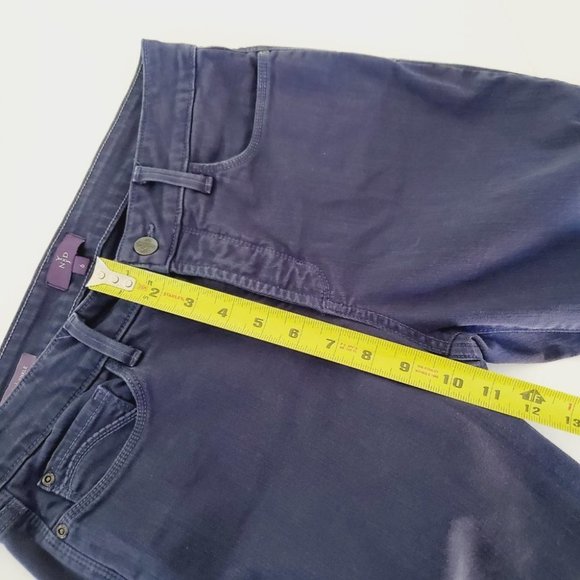 NYDJ Jeans Clarissa Slimming  Straight Ankle Classic Navy 6 - Picture 10 of 11